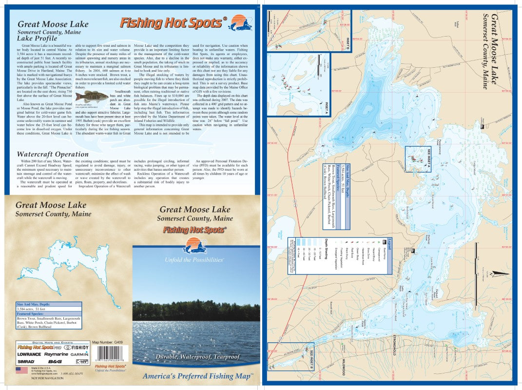 Great Moose Lake - Flat/Laminated