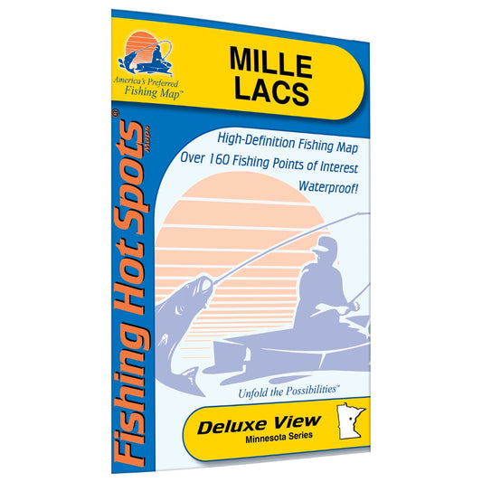 Mille Lacs Fishing Map