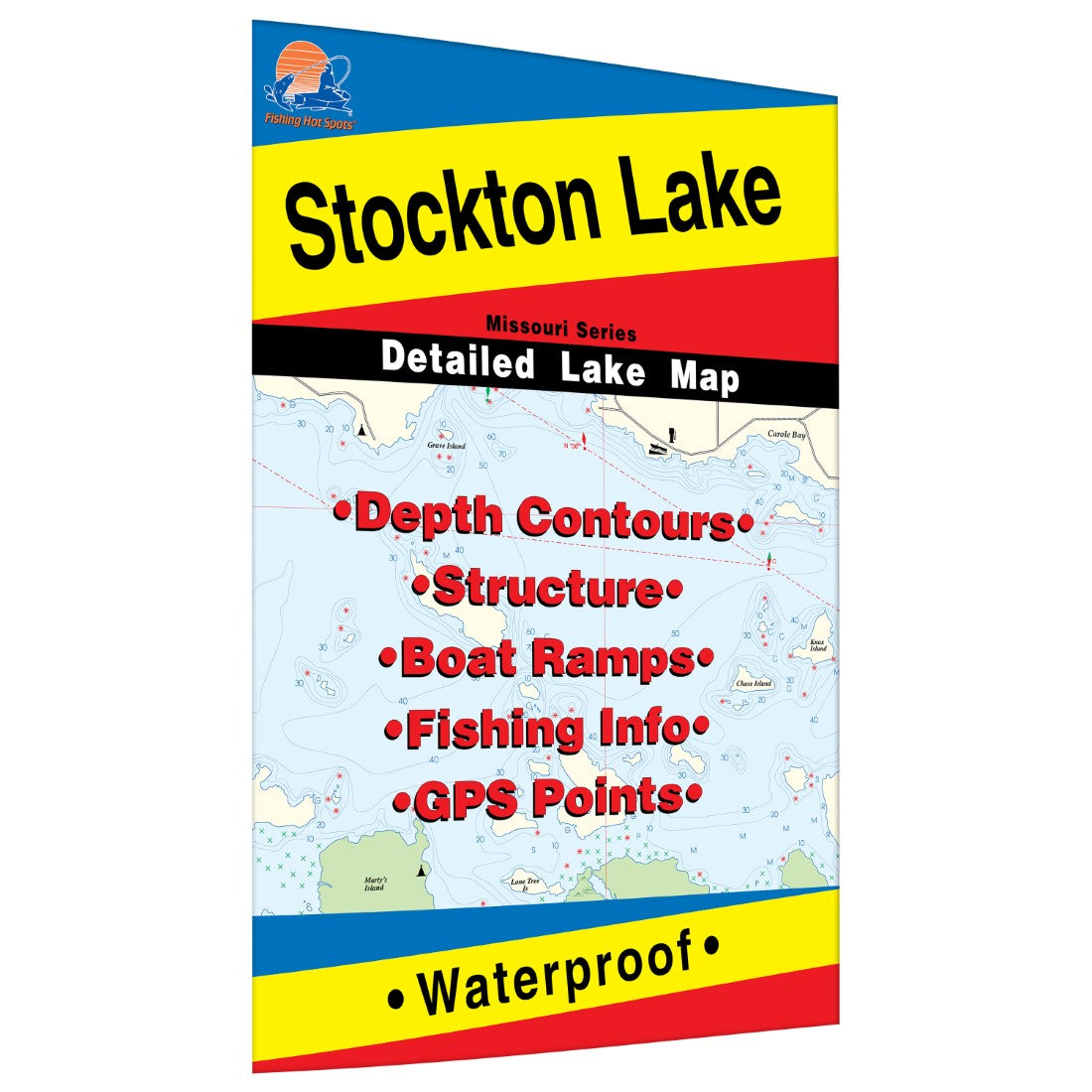 Stockton Lake Fishing Map