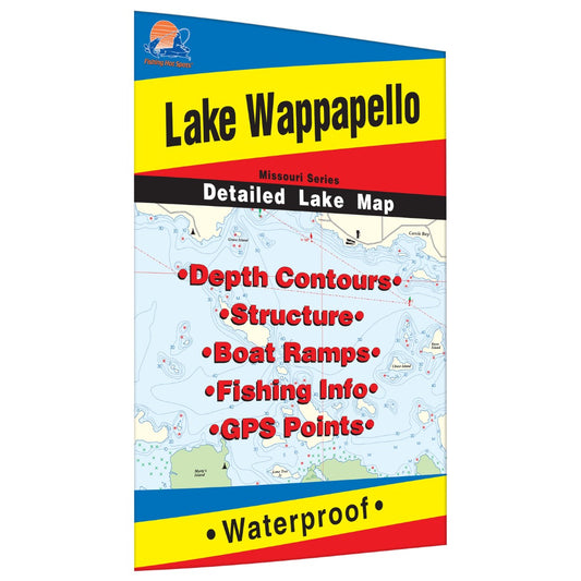 Lake Wappapello Fishing Map