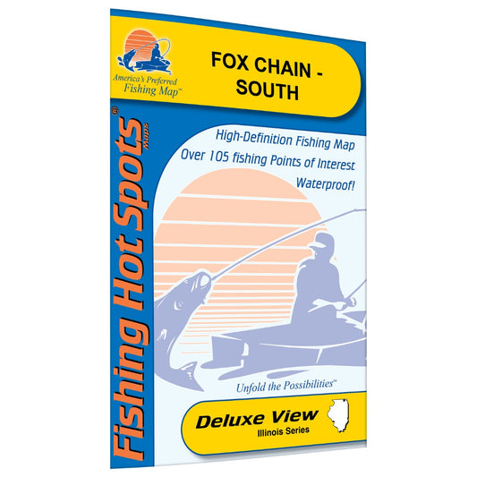 Fox Chain-South Fishing Map