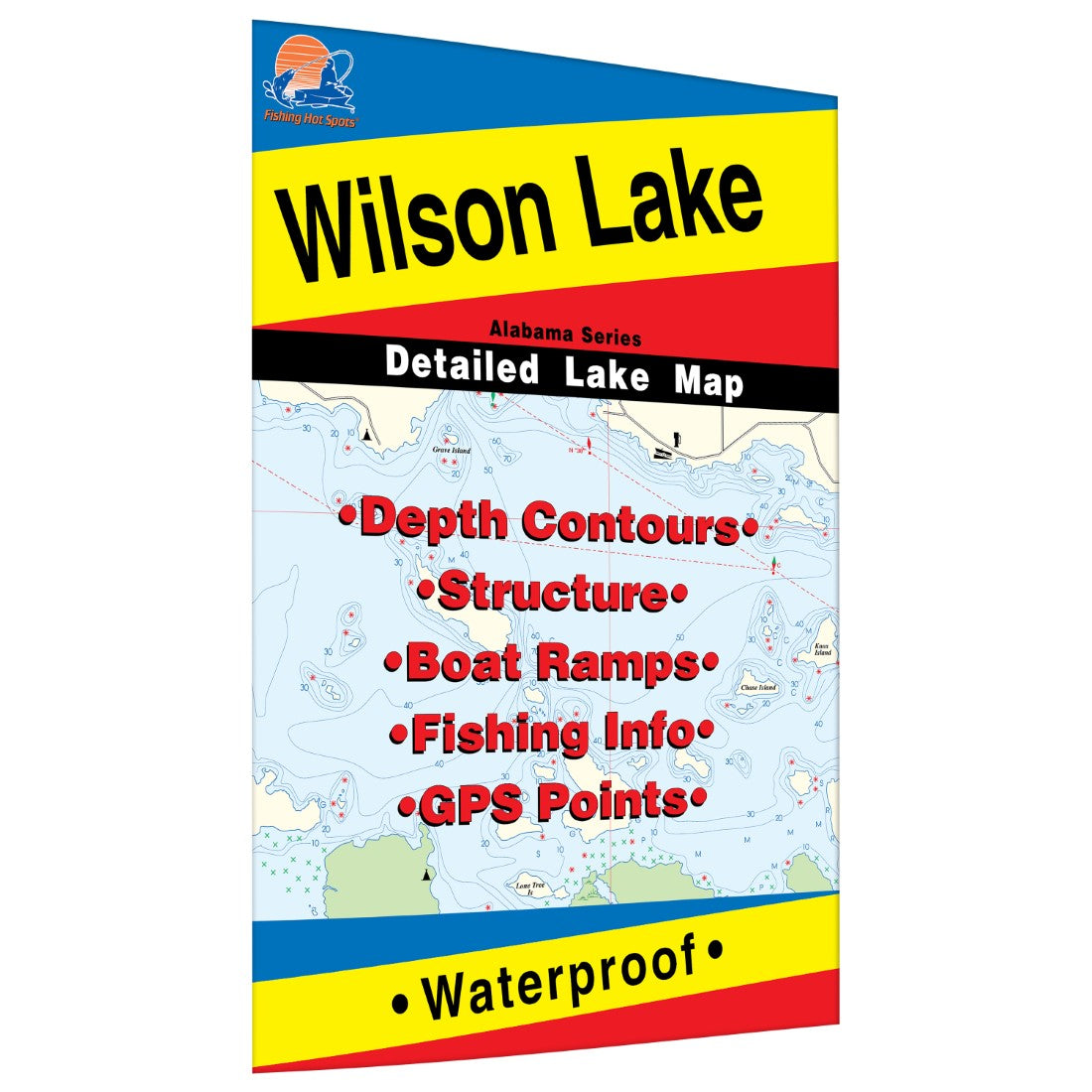 Wilson fishing map