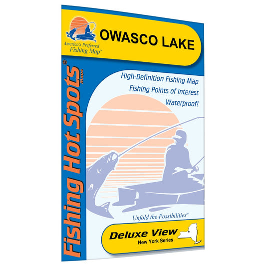 Owasco Fishing Map