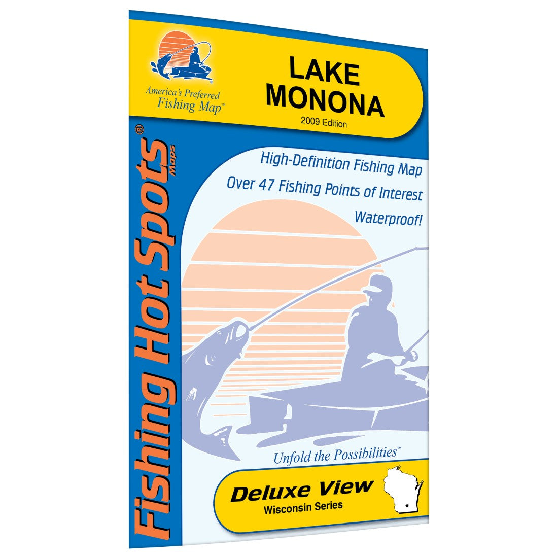 Lake Monona Fishing Map (Dane Co)