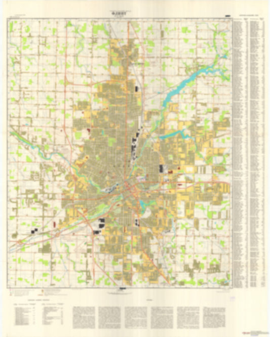 Flint, MI (USA) - Soviet Military City Plans
