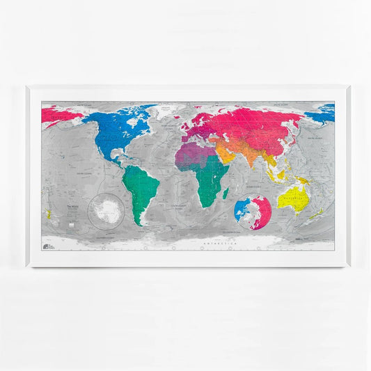 Colour Map - Version 3 World Map - Magnetic