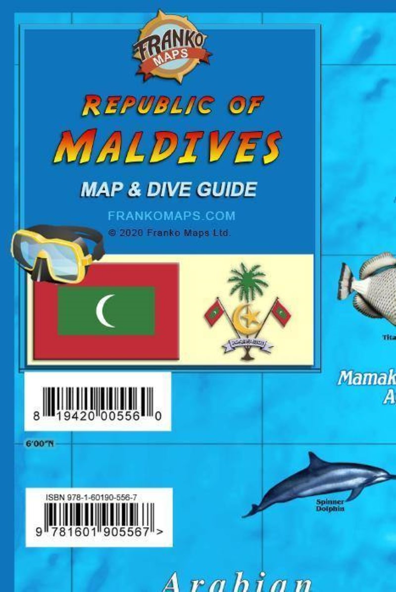 Republic of Maldives, Map & Dive Guide