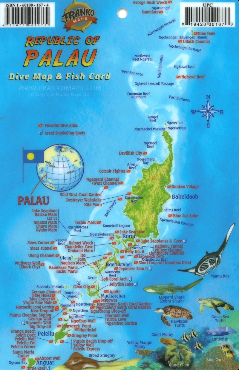 Palau Reef Creatures Guide