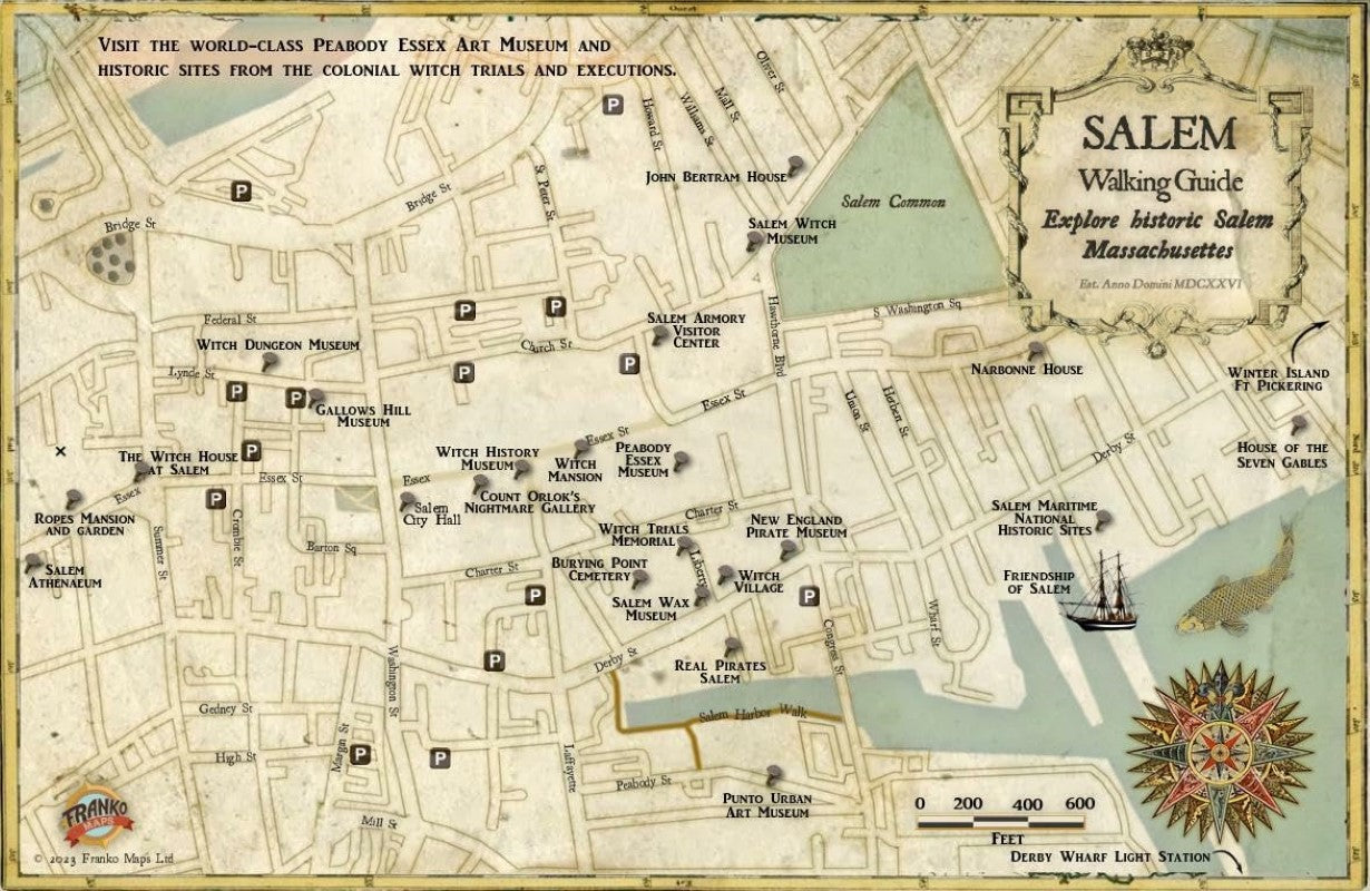 Salem Walking Guide: Explore Historic Salem Massachusetts