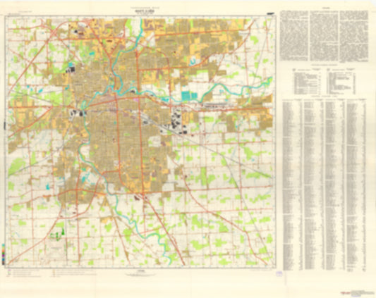 Fort Wayne, IN (USA) - Soviet Military City Plans
