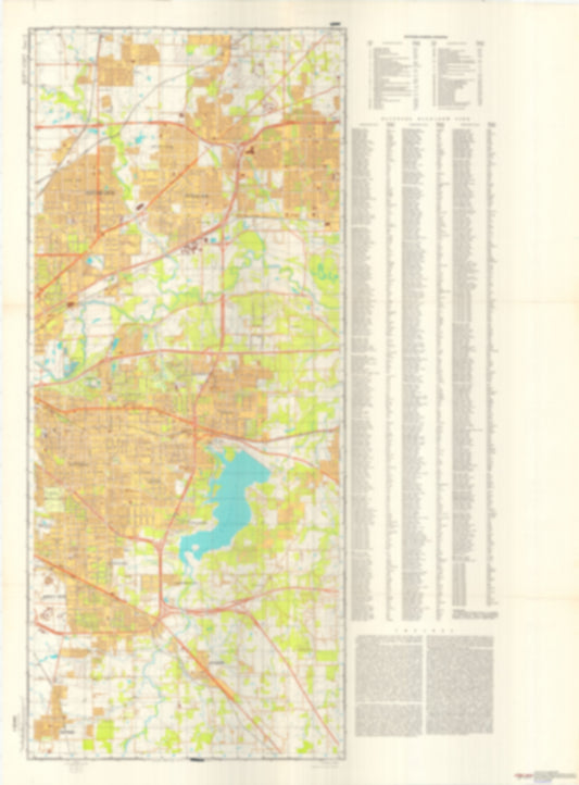 Fort Worth, TX 2 (USA) - Soviet Military City Plans