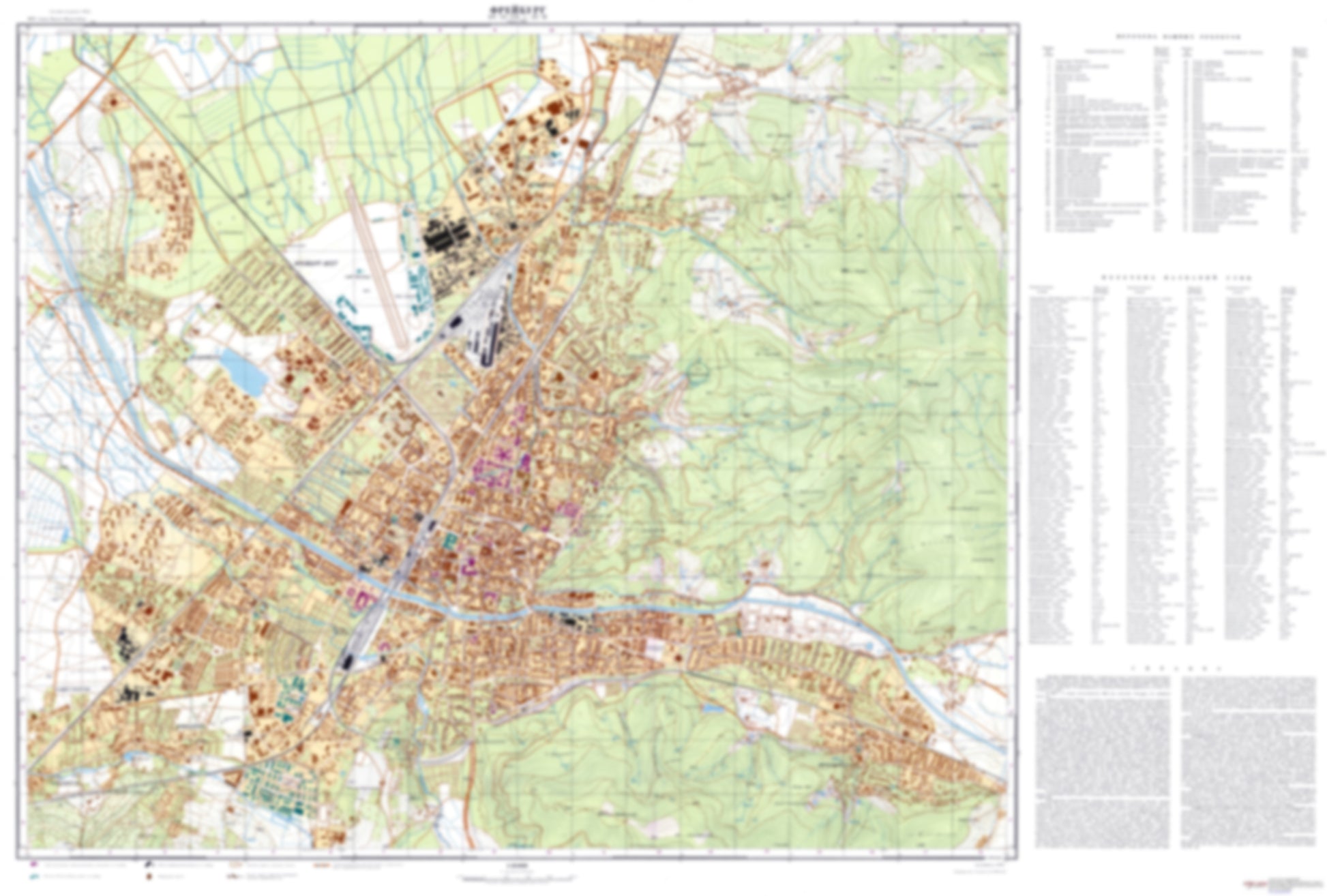 Freiburg (Germany) - Soviet Military City Plans