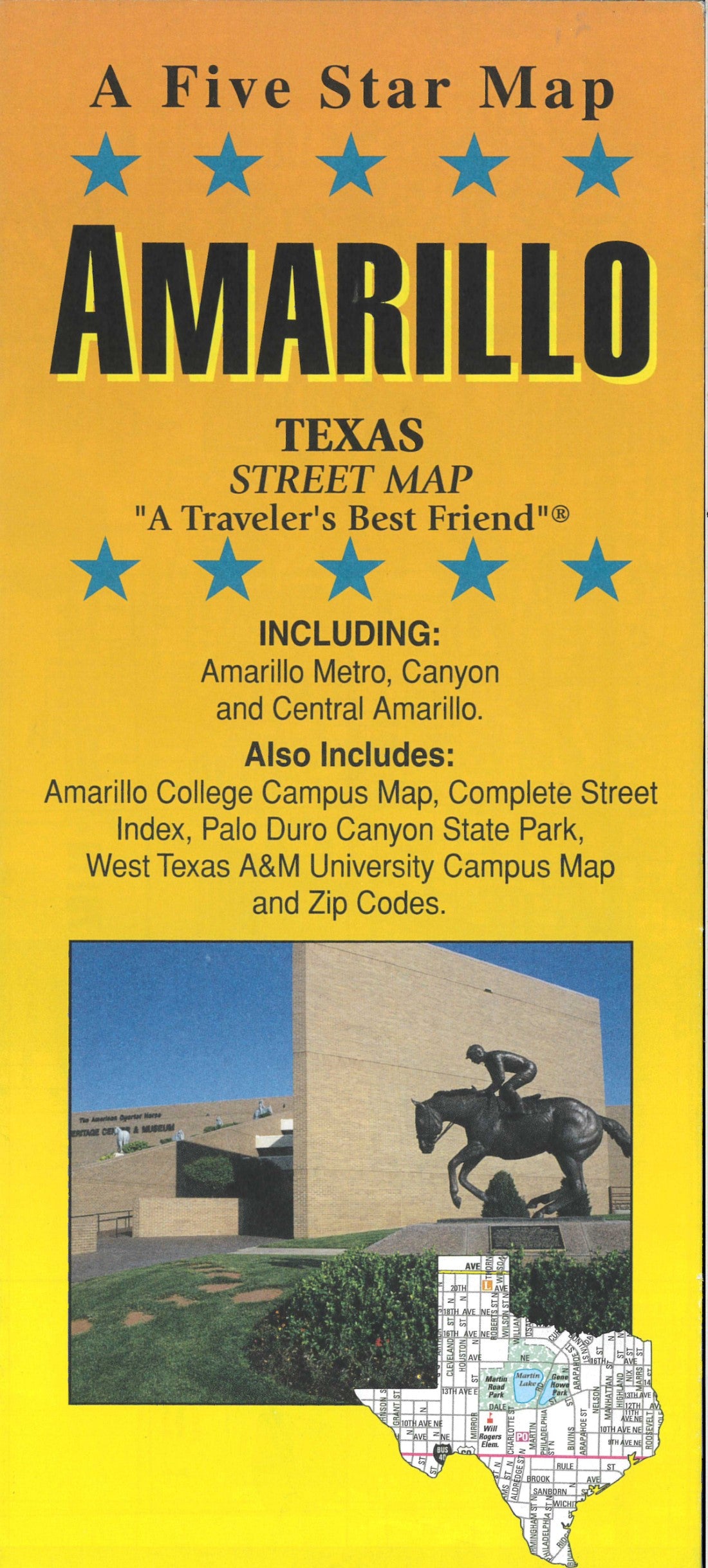 Amarillo : Texas : street map