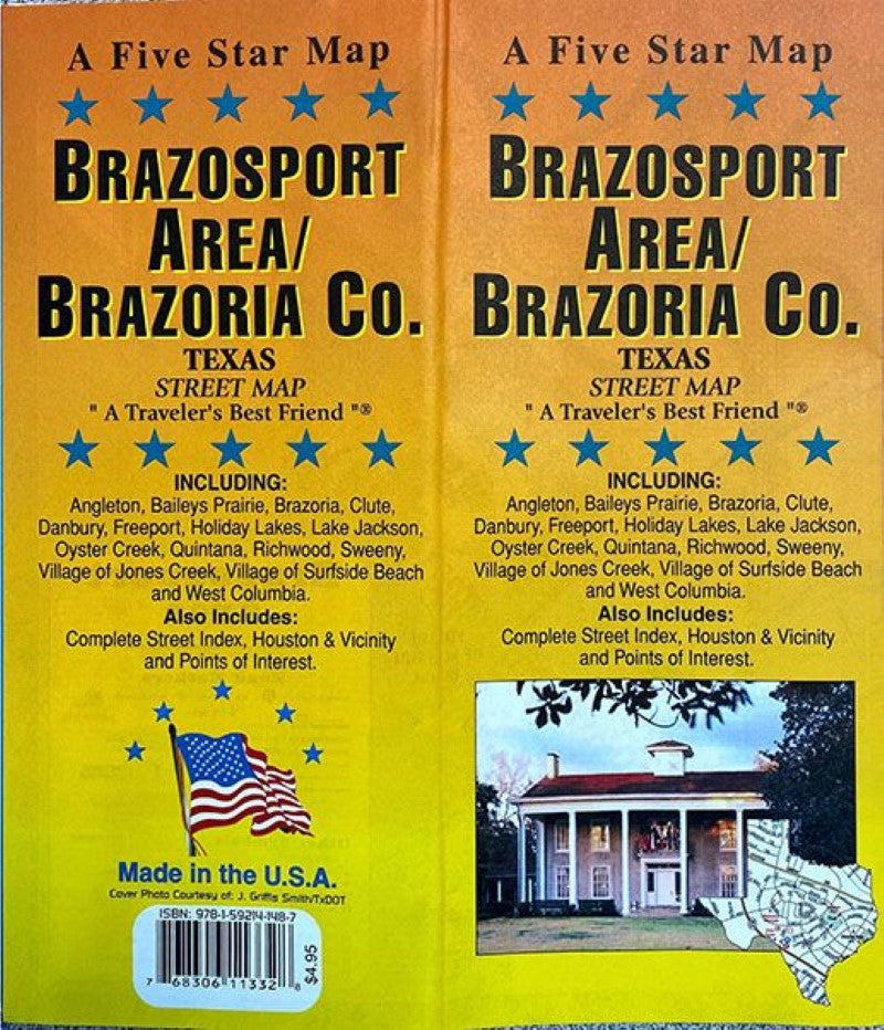 Brazosport area/Brazoria Co. : Texas : street map