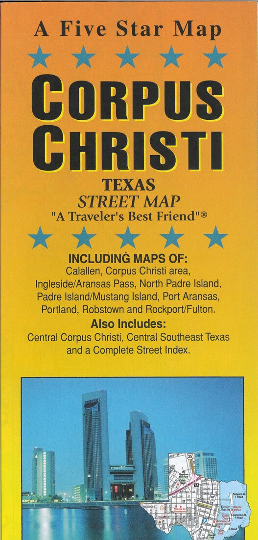 Corpus Christi, Texas Street Map