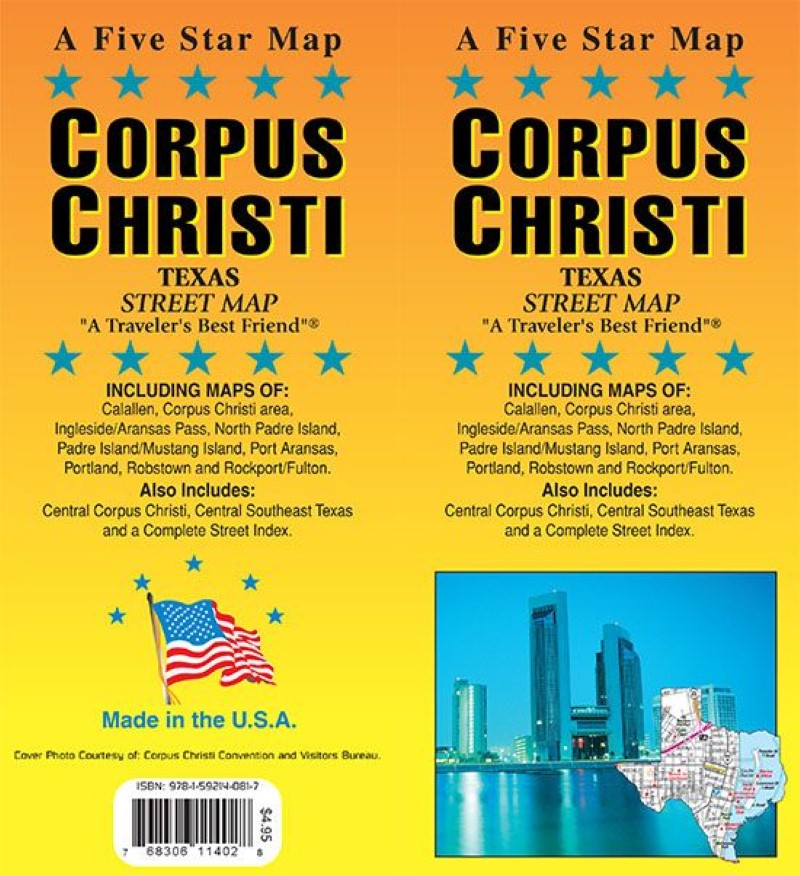Corpus Christi, Texas Street Map