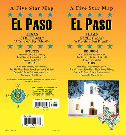 El Paso City Map