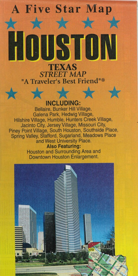 Houston, Texas Street Map