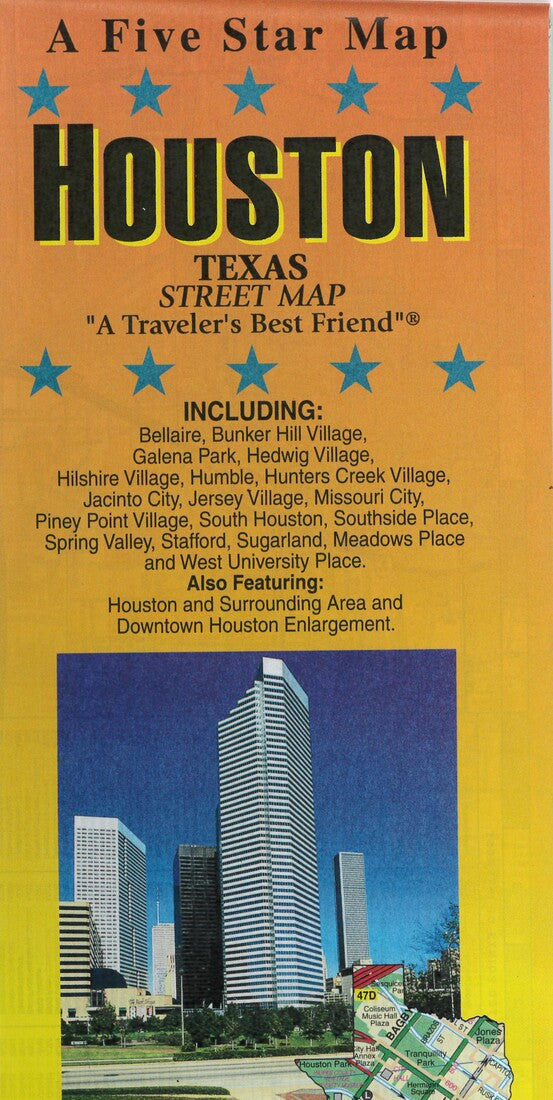 Houston, Texas Street Map