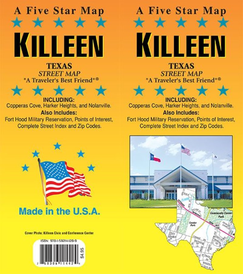 Killeen : Texas : street map