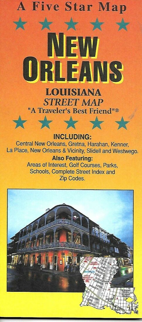 New Orleans, LA City Map