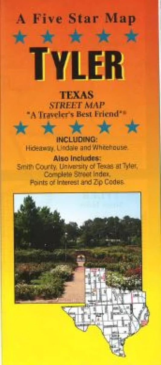 Tyler : Texas : street map