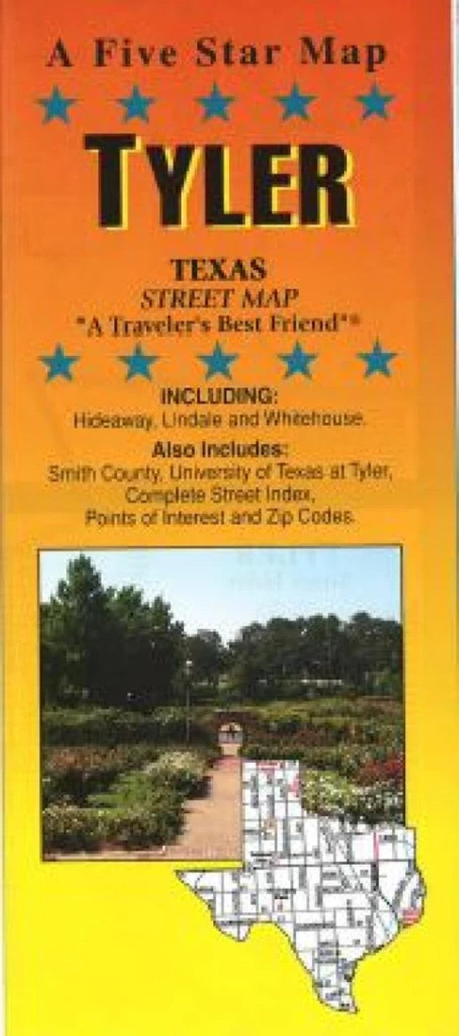 Tyler : Texas : street map
