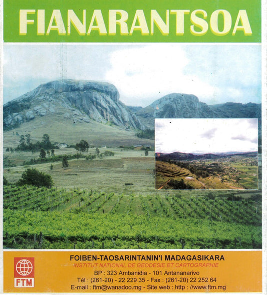Fianarantsoa : carte de Madagasikara sheet 10