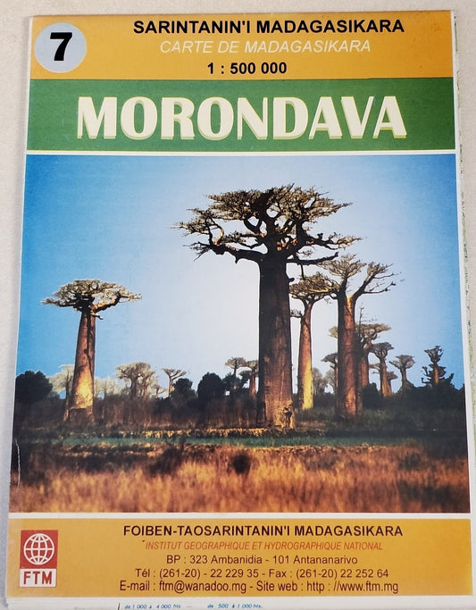 Morondava : carte de Madagasikara sheet 7