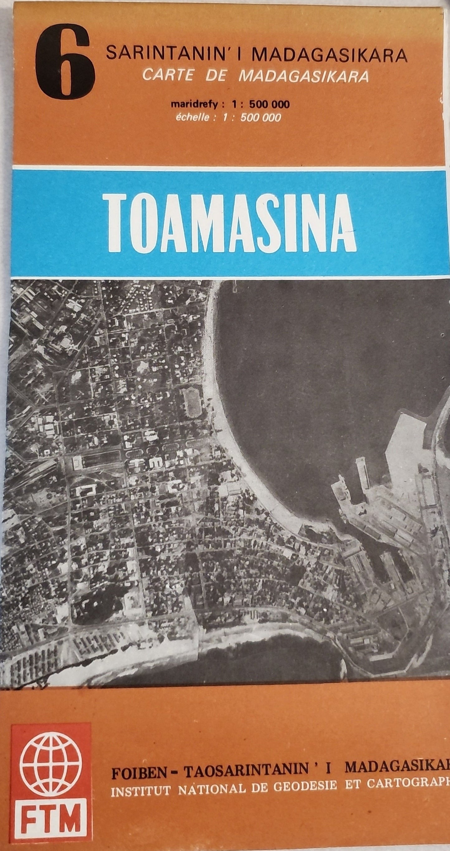 Toamasina : carte de Madagasikara sheet 6