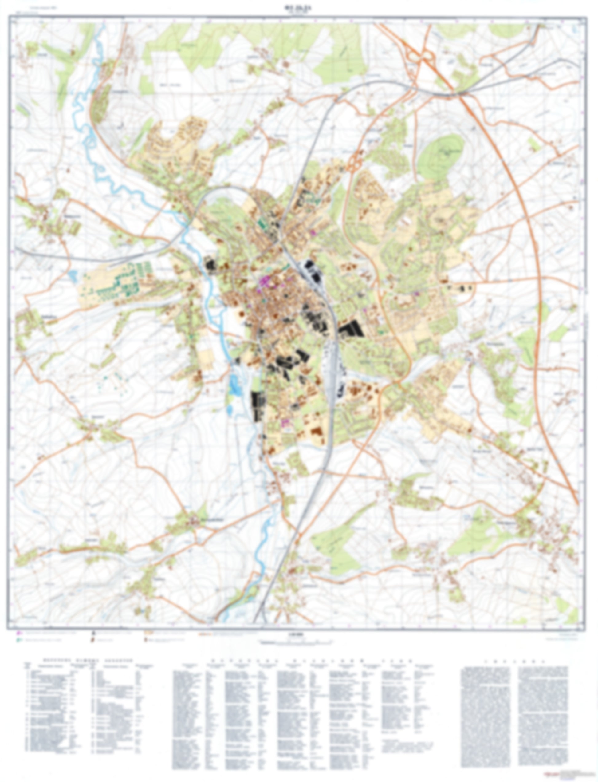 Fulda (Germany) - Soviet Military City Plans