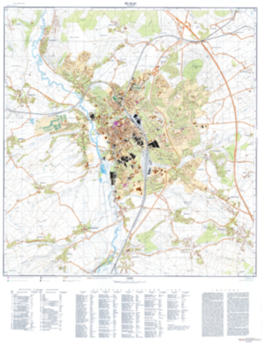 Fulda (Germany) - Soviet Military City Plans