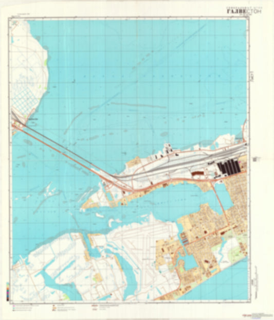 Galveston, TX 1 (USA) - Soviet Military City Plans