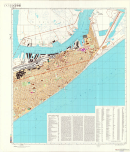 Galveston, TX 2 (USA) - Soviet Military City Plans