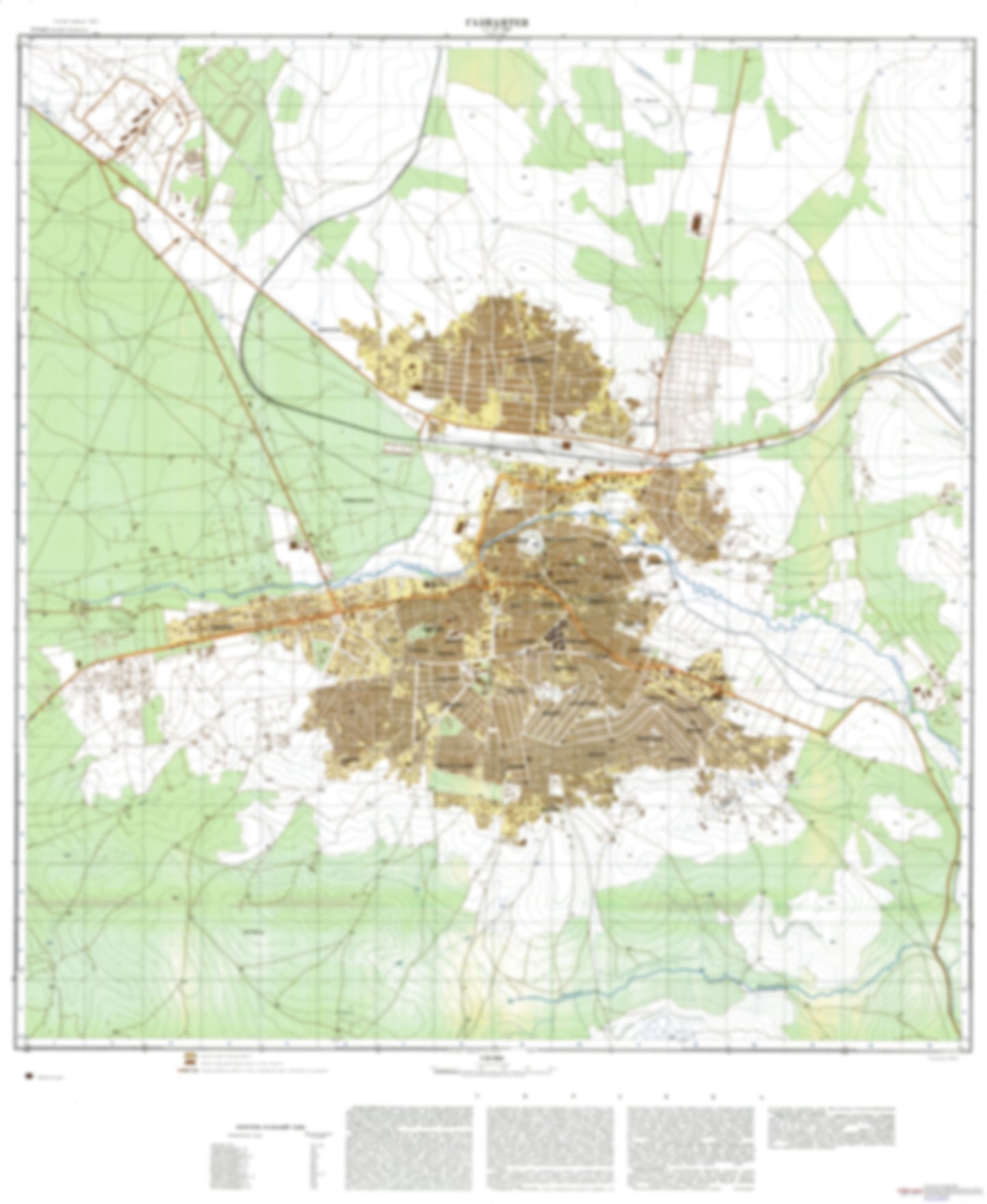 Gaziantep (Turkey) - Soviet Military City Plans