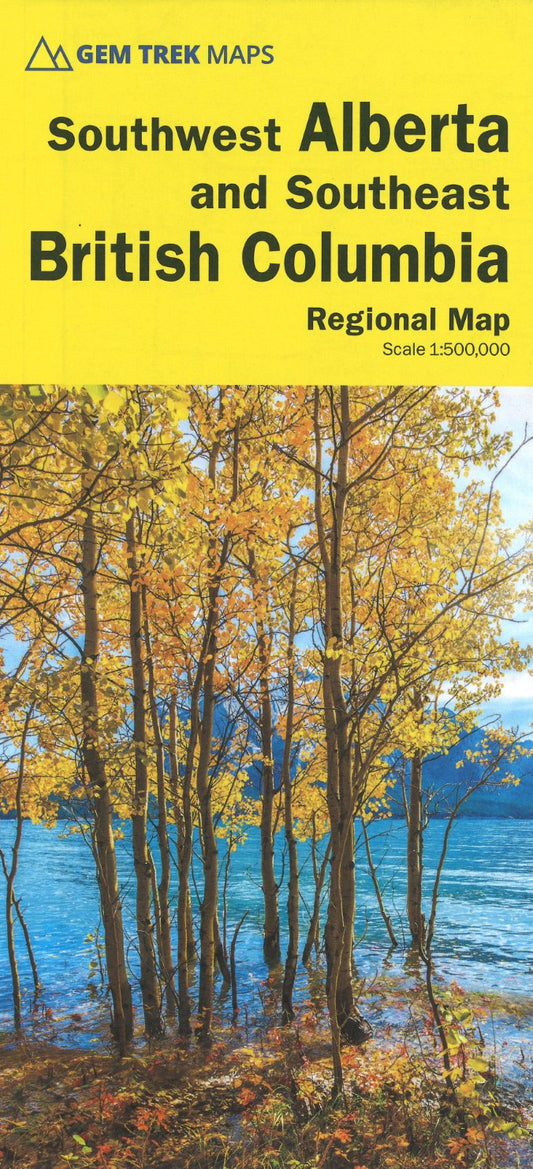 Southwest Alberta and Southeast British Columbia Regional Map