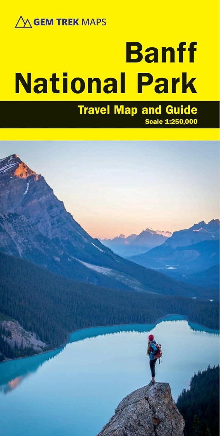 Banff National Park Travel Map and Guide