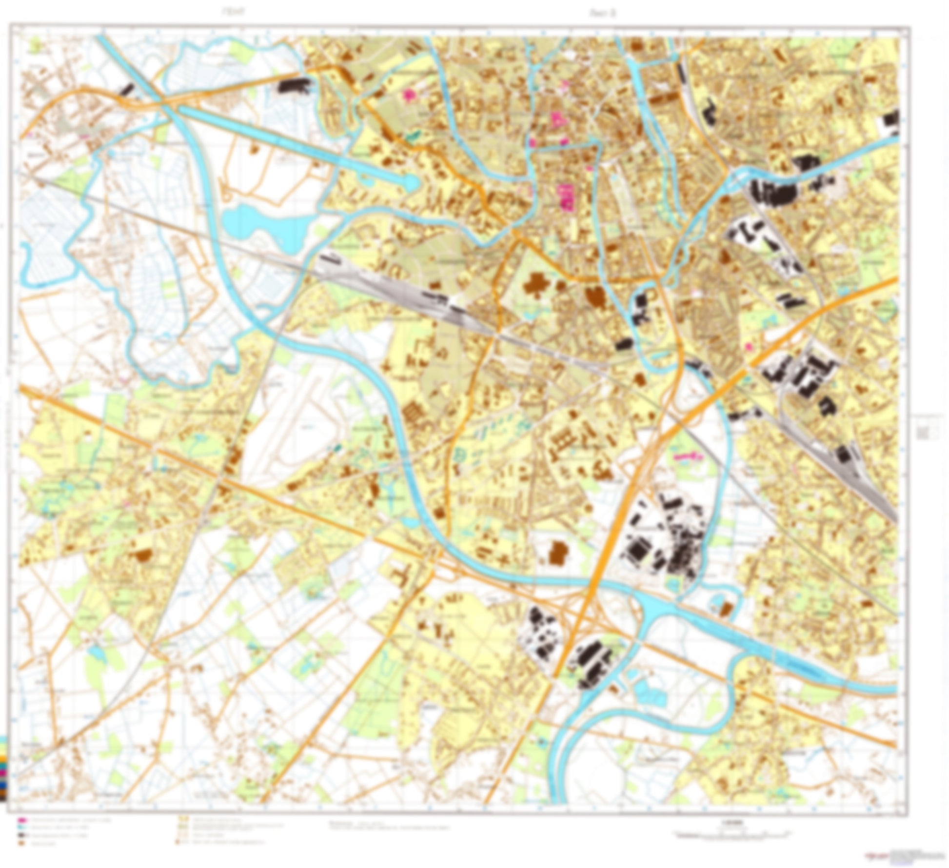 Gent 3 (Belgium) - Soviet Military City Plans