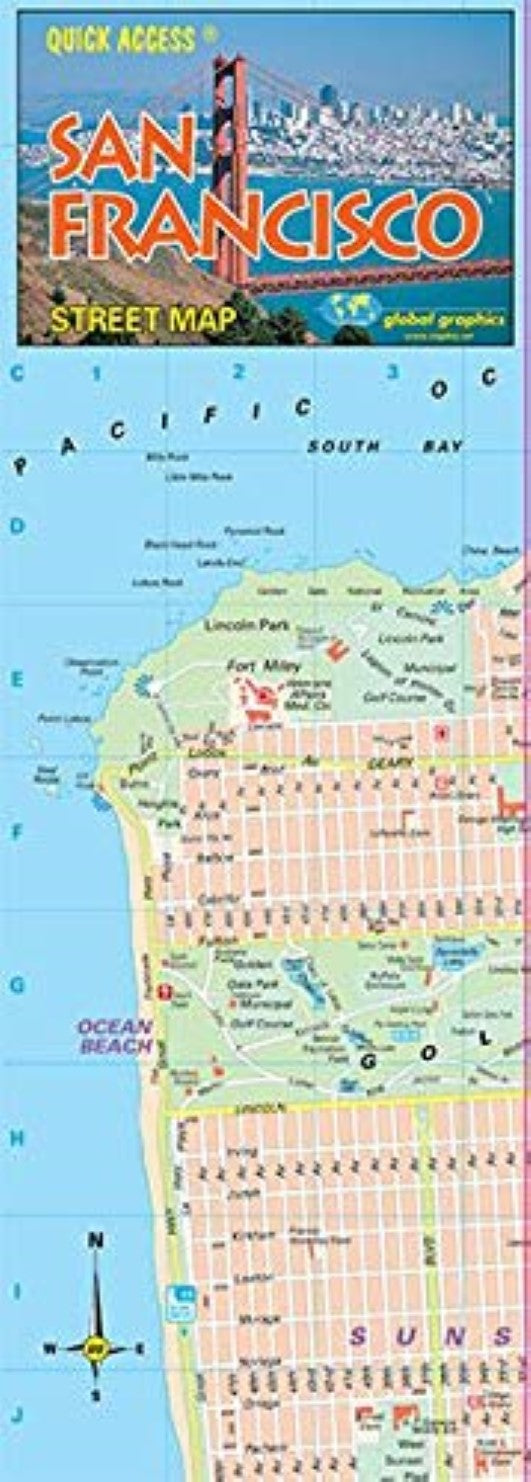 San Francisco : street map : quick access