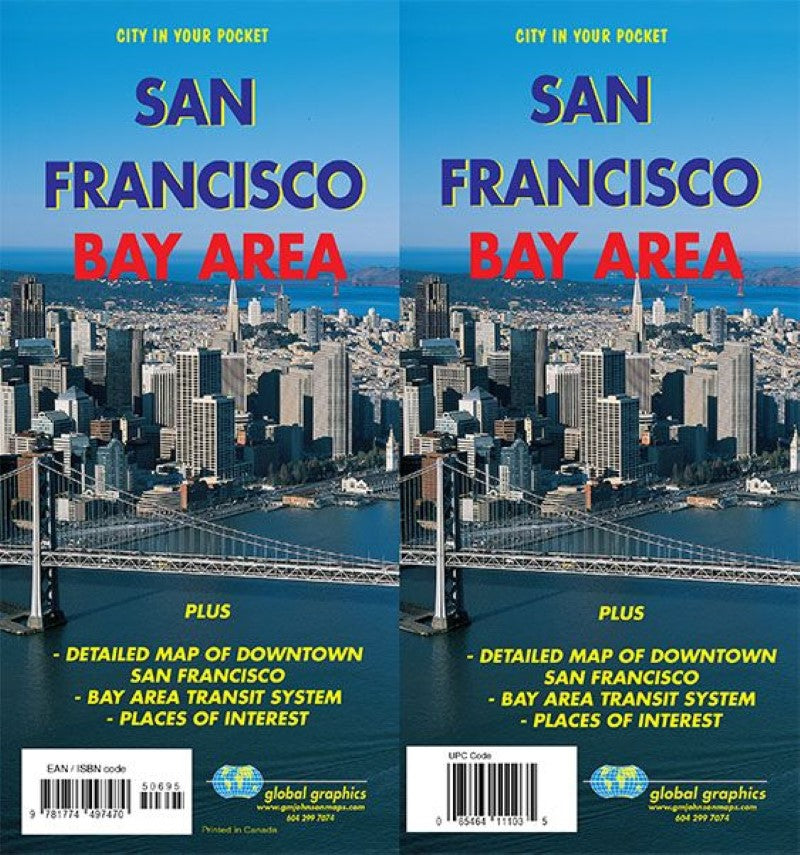 San Francisco Bay Area, California Regional Map