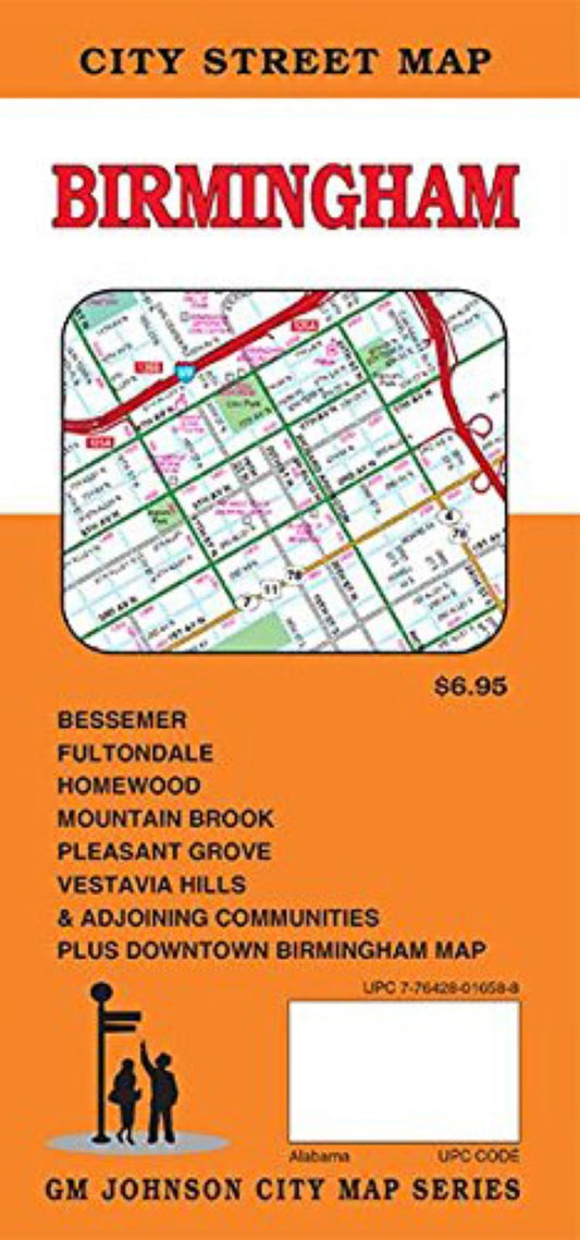 Birmingham : city street map