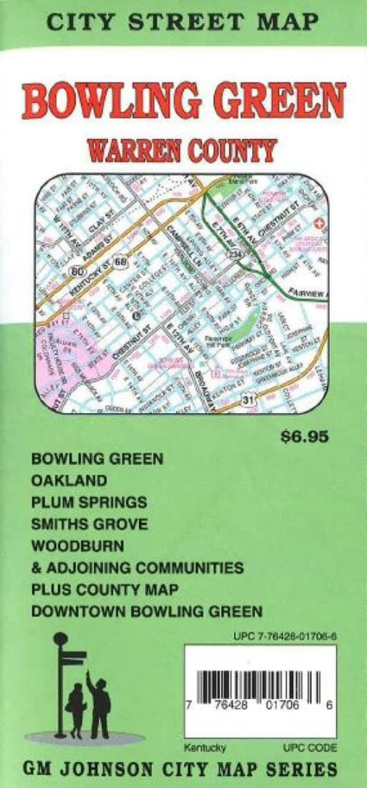 Bowling Green : Warren County : city street map