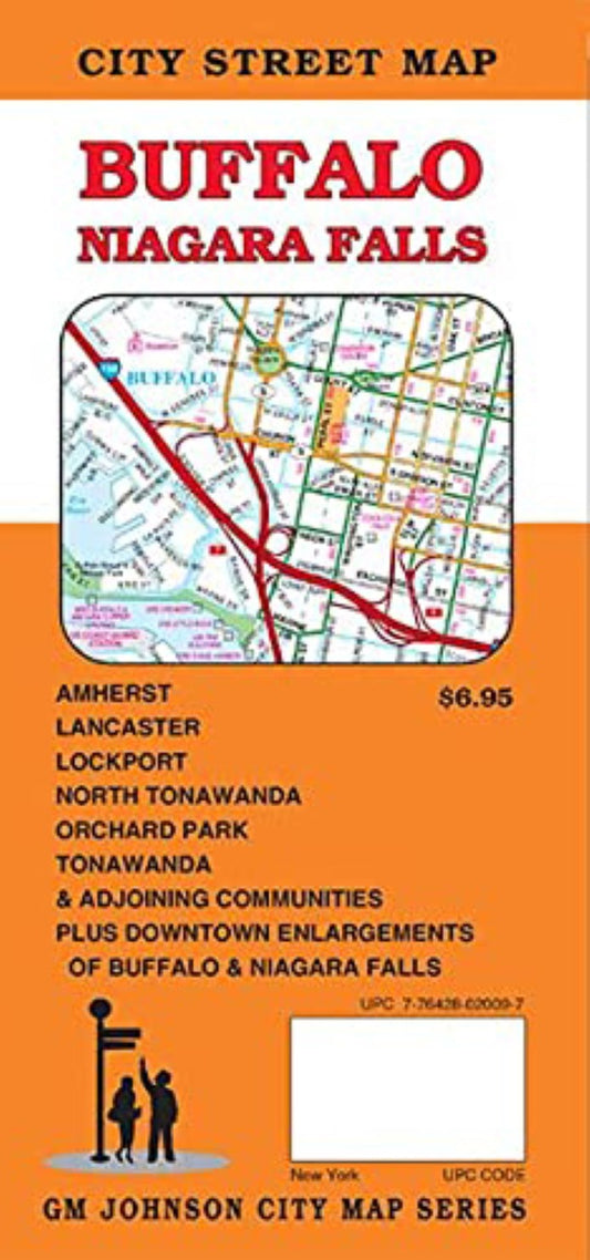 Buffalo / Niagara Falls, New York Street Map