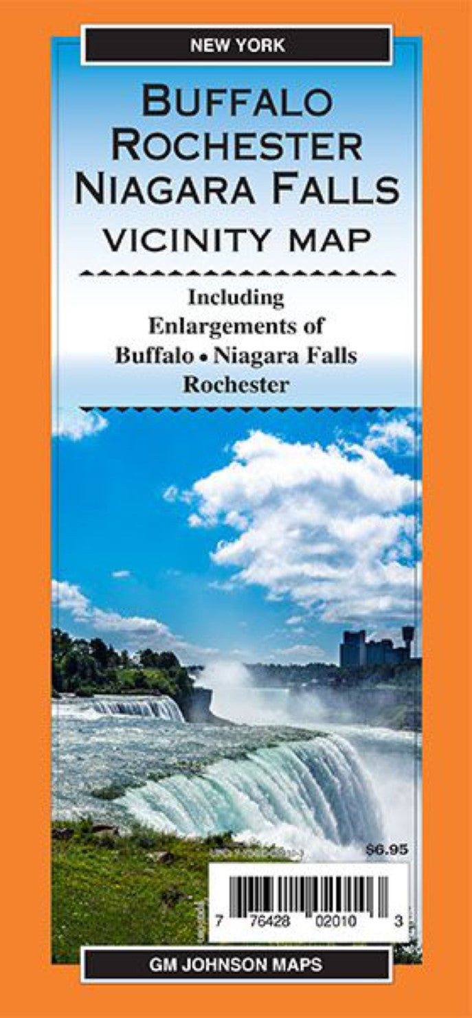 Buffalo / Rochester / Niagara Falls Vicinity, New York Regional Map