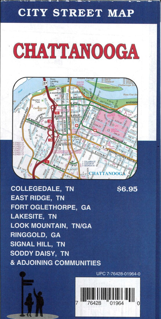 Chattanooga City Street Map