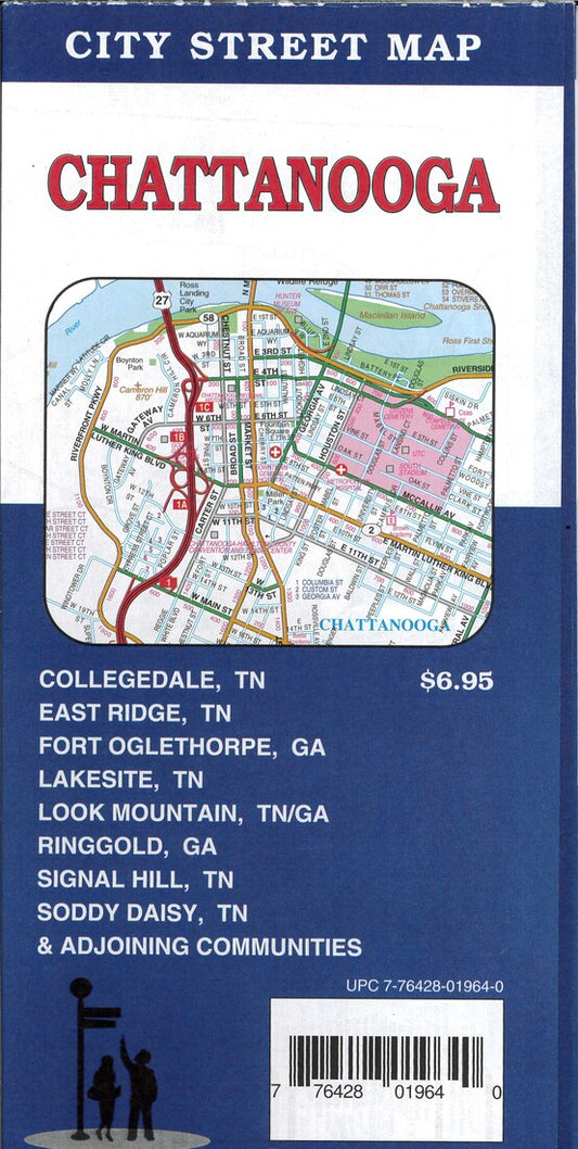 Chattanooga City Street Map
