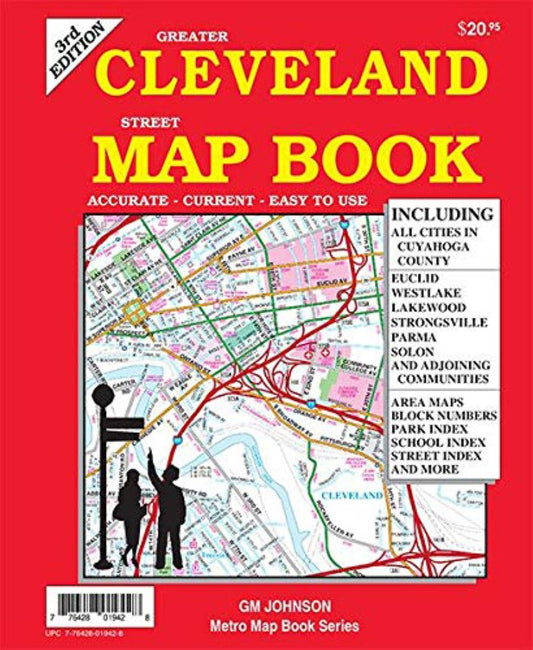 Greater Cleveland, OH street map book