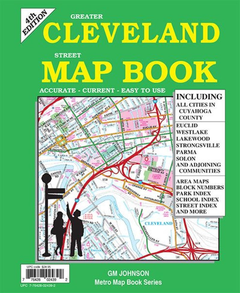 Greater Cleveland, OH street map book