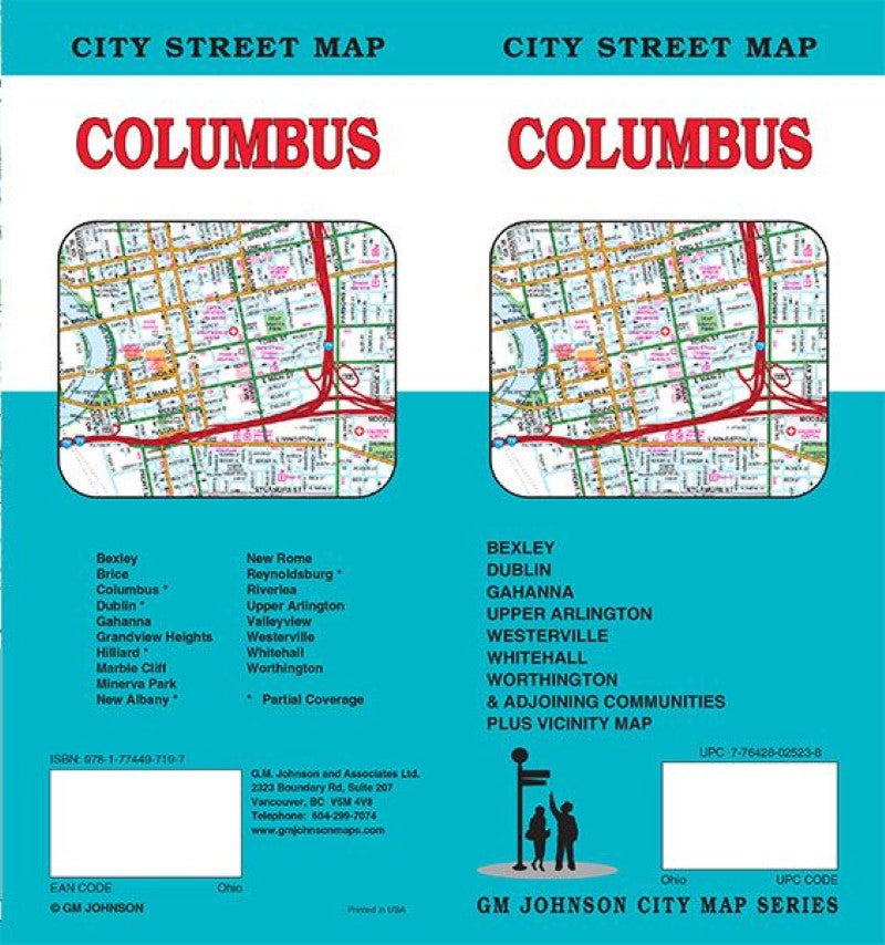 Columbus, Ohio Street Map
