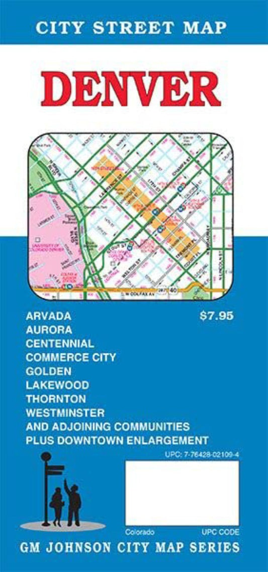 Denver, Colorado Street Map